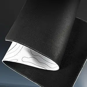Tapis de Souris XXL Blanc et Noir - Tapis Souris