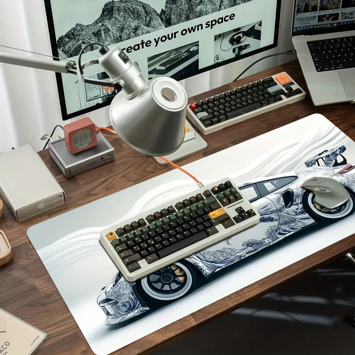 Tapis de Souris XXL Voiture