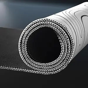Tapis de Souris XXL Blanc et Noir - Tapis Souris