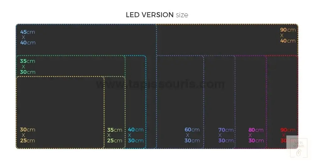 Tapis de Souris Lumineux