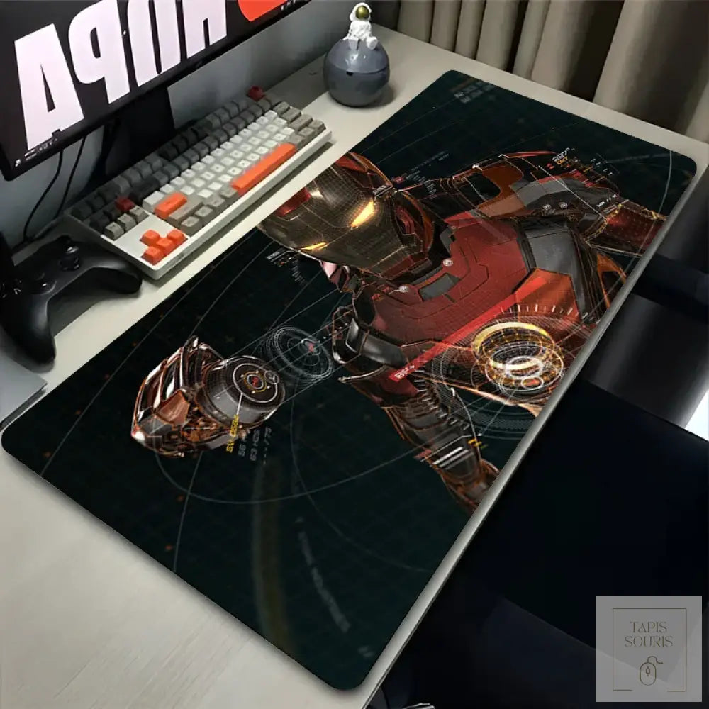 Tapis de souris XXL Iron Man - 9 / 60x30cm x 2mm