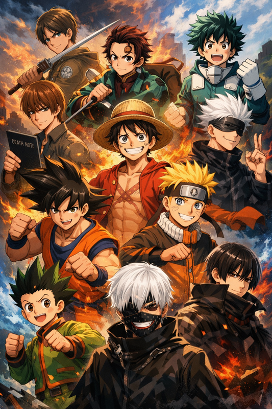 tapis de souris manga