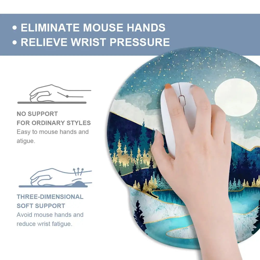Tapis de Souris Ergonomique Personnalisé
