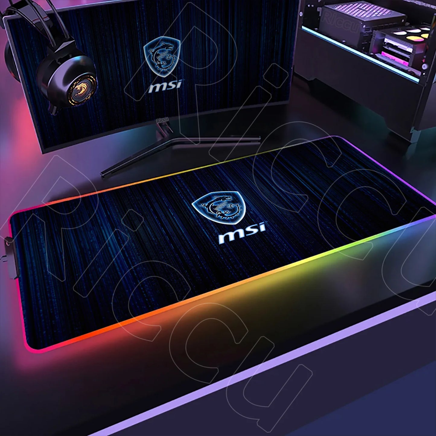 Tapis de Souris RGB MSI