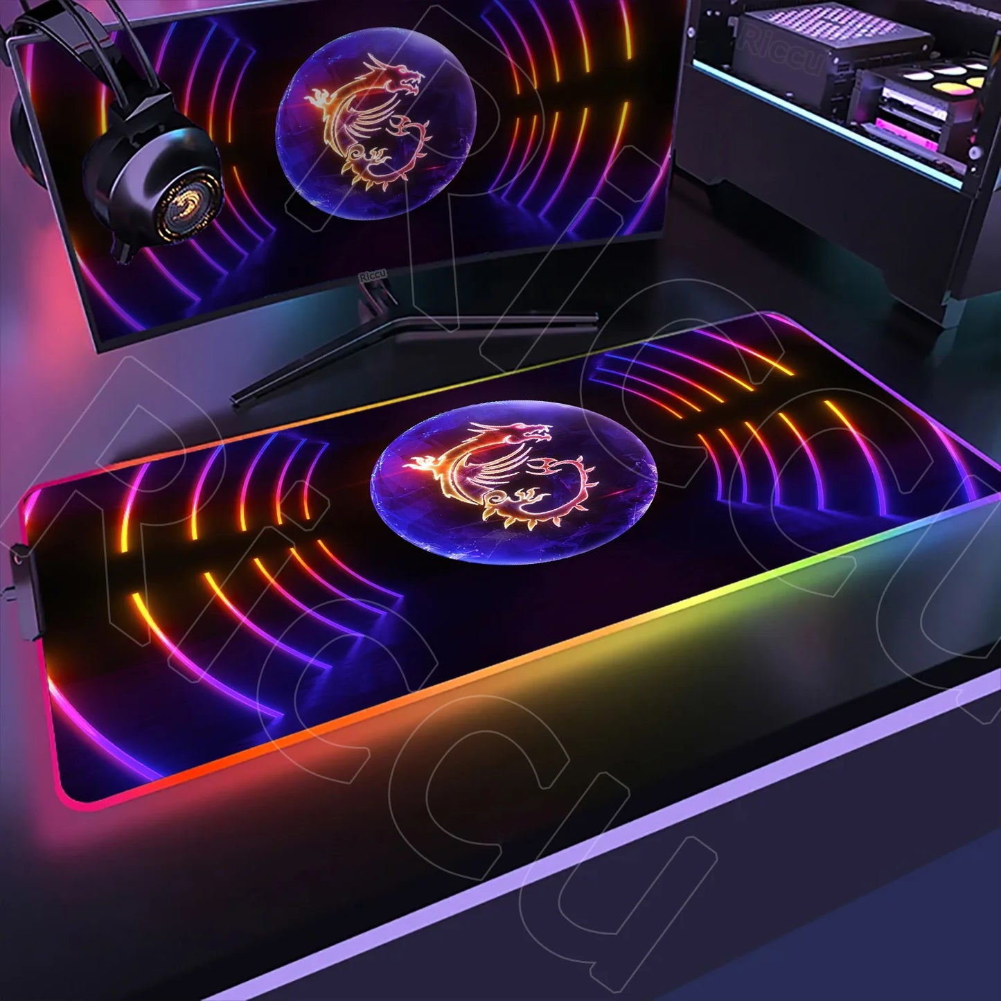 Tapis de Souris RGB MSI