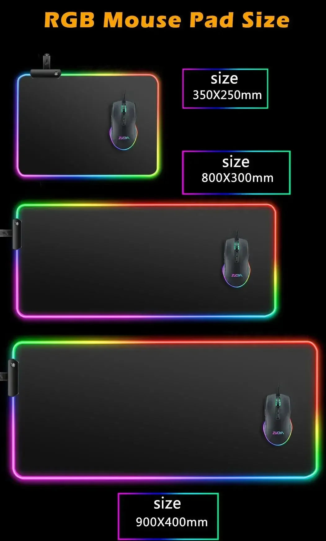 Tapis de Souris RGB