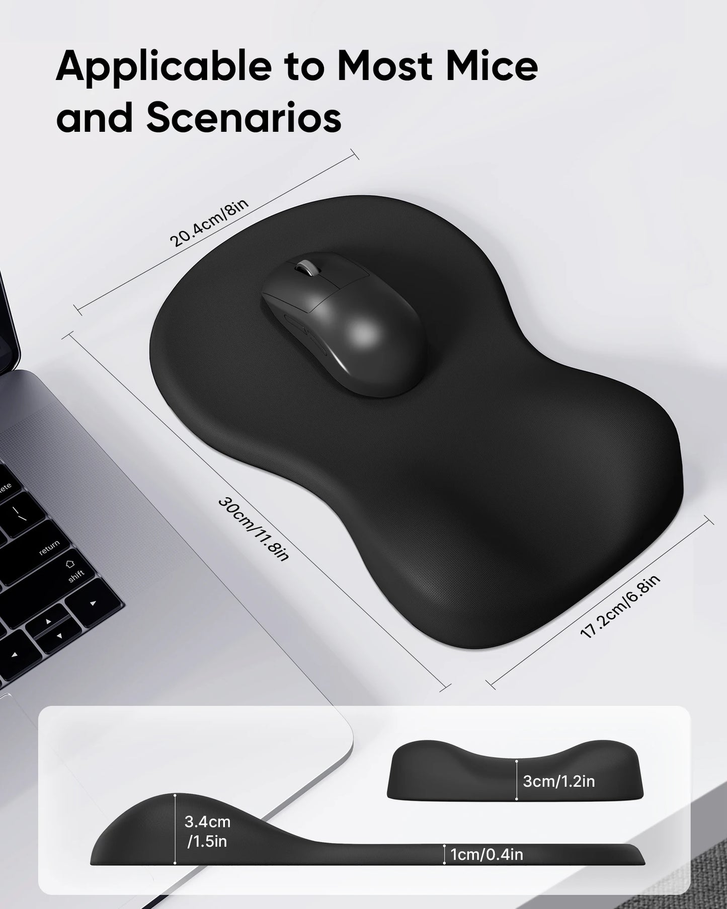 Tapis de Souris Ergonomique Canal Carpien