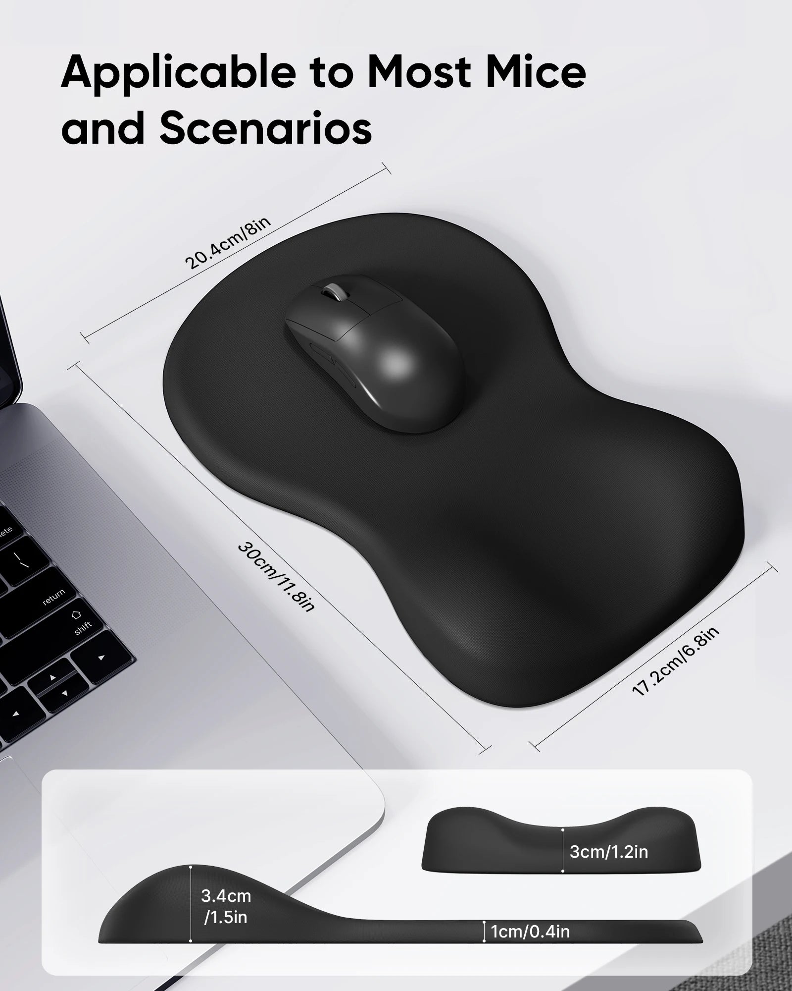 Tapis de Souris Ergonomique Canal Carpien