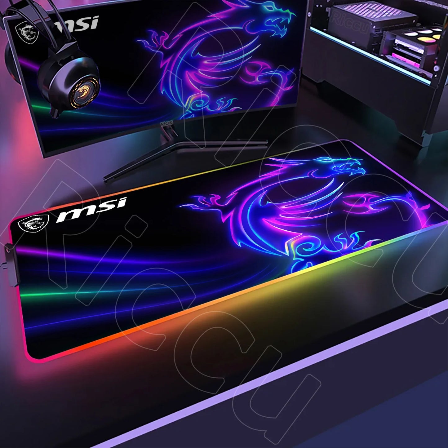 Tapis de Souris RGB MSI