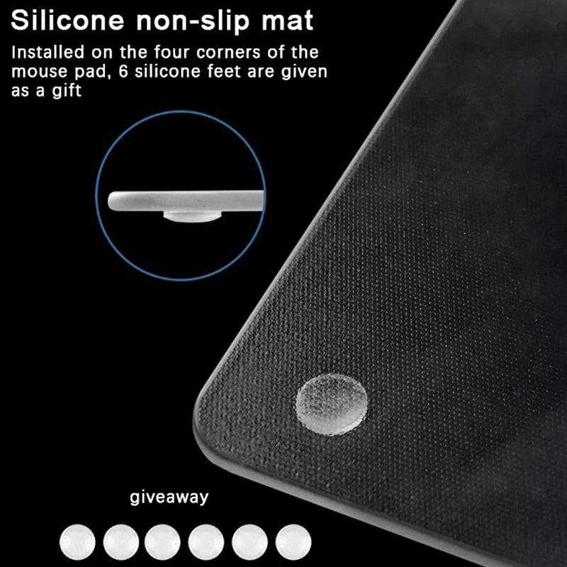 Tapis de Souris en Verre