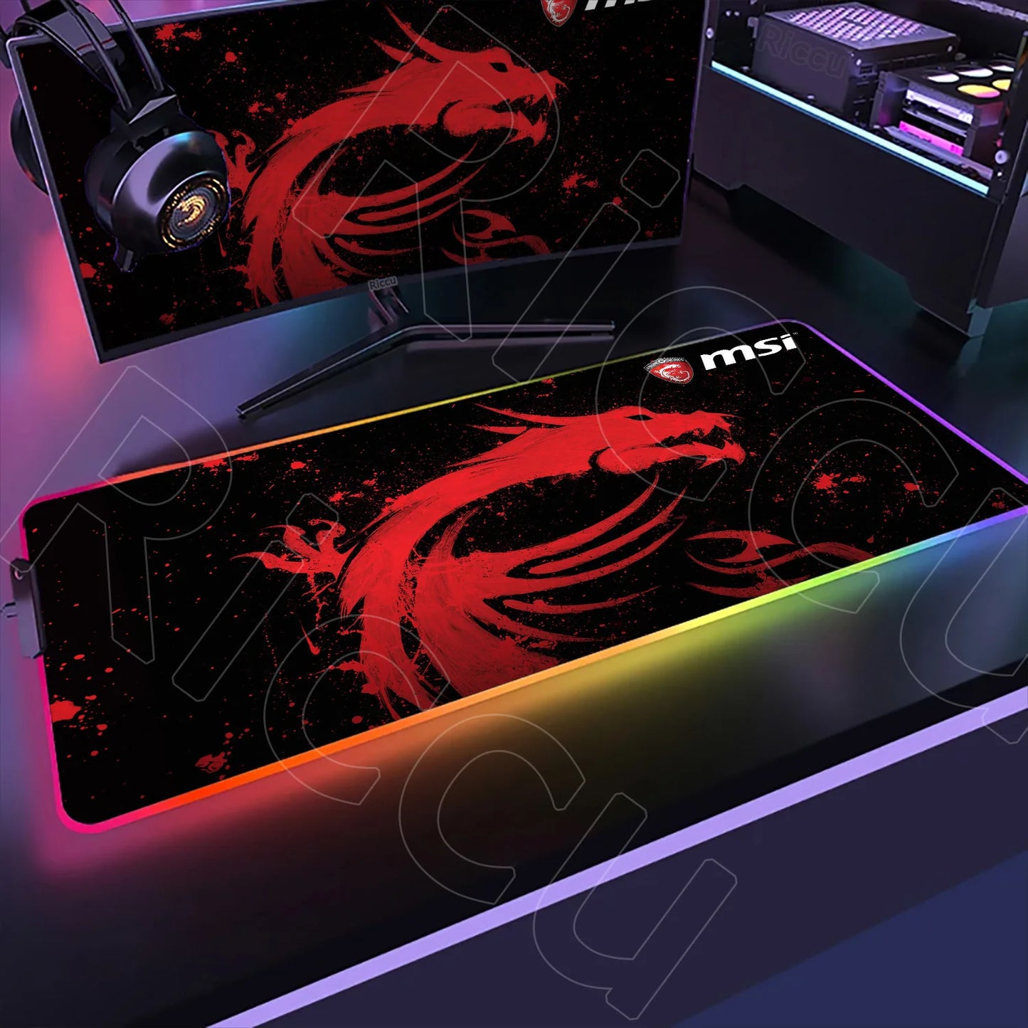 Tapis de Souris RGB MSI
