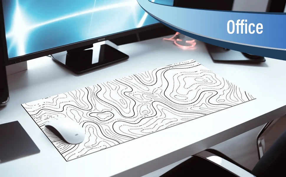 Tapis de Souris XXL Bleu et Ciel - Tapis Souris