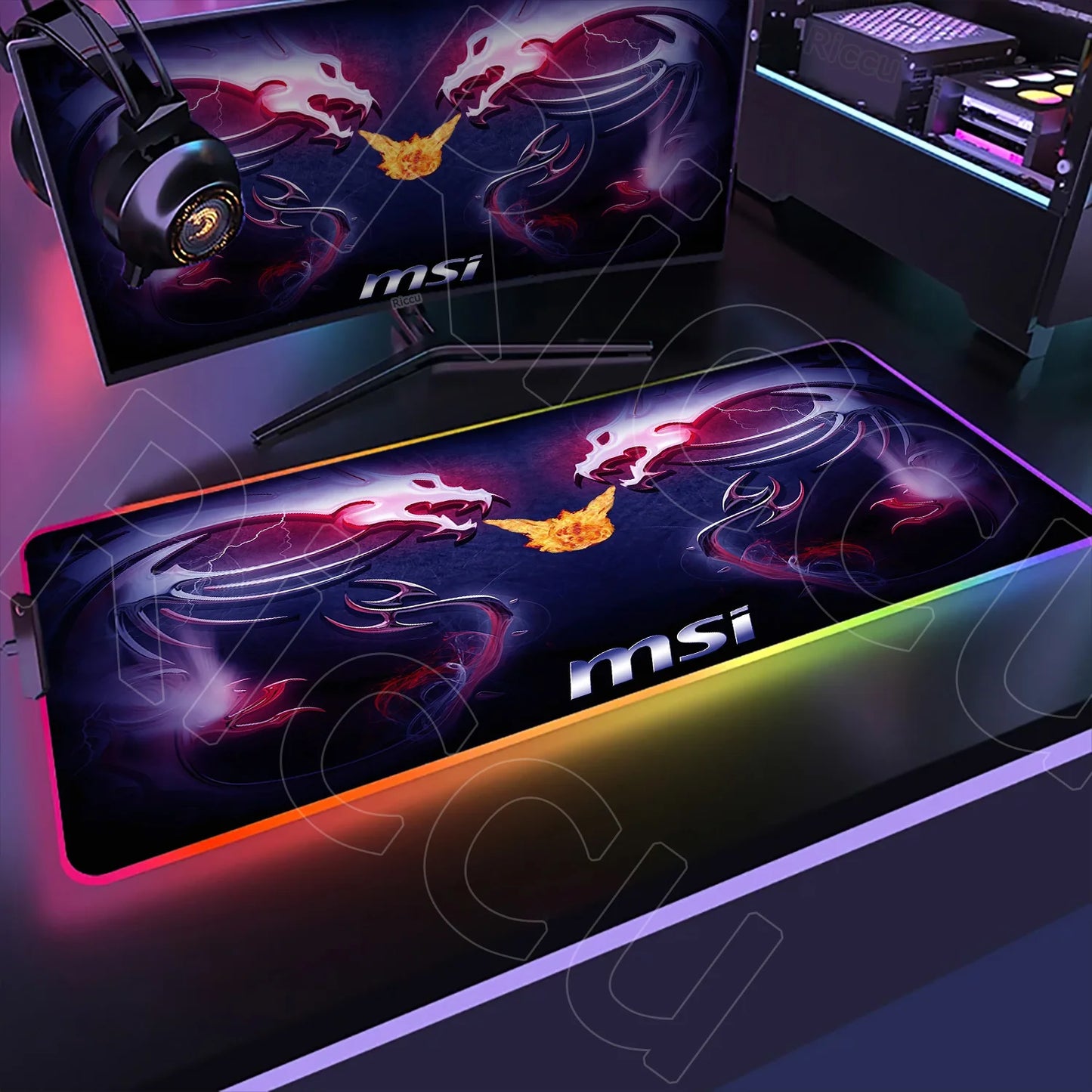 Tapis de Souris RGB MSI