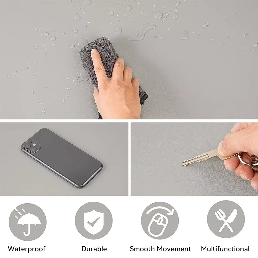 Tapis de Souris XXL Gris - Tapis Souris