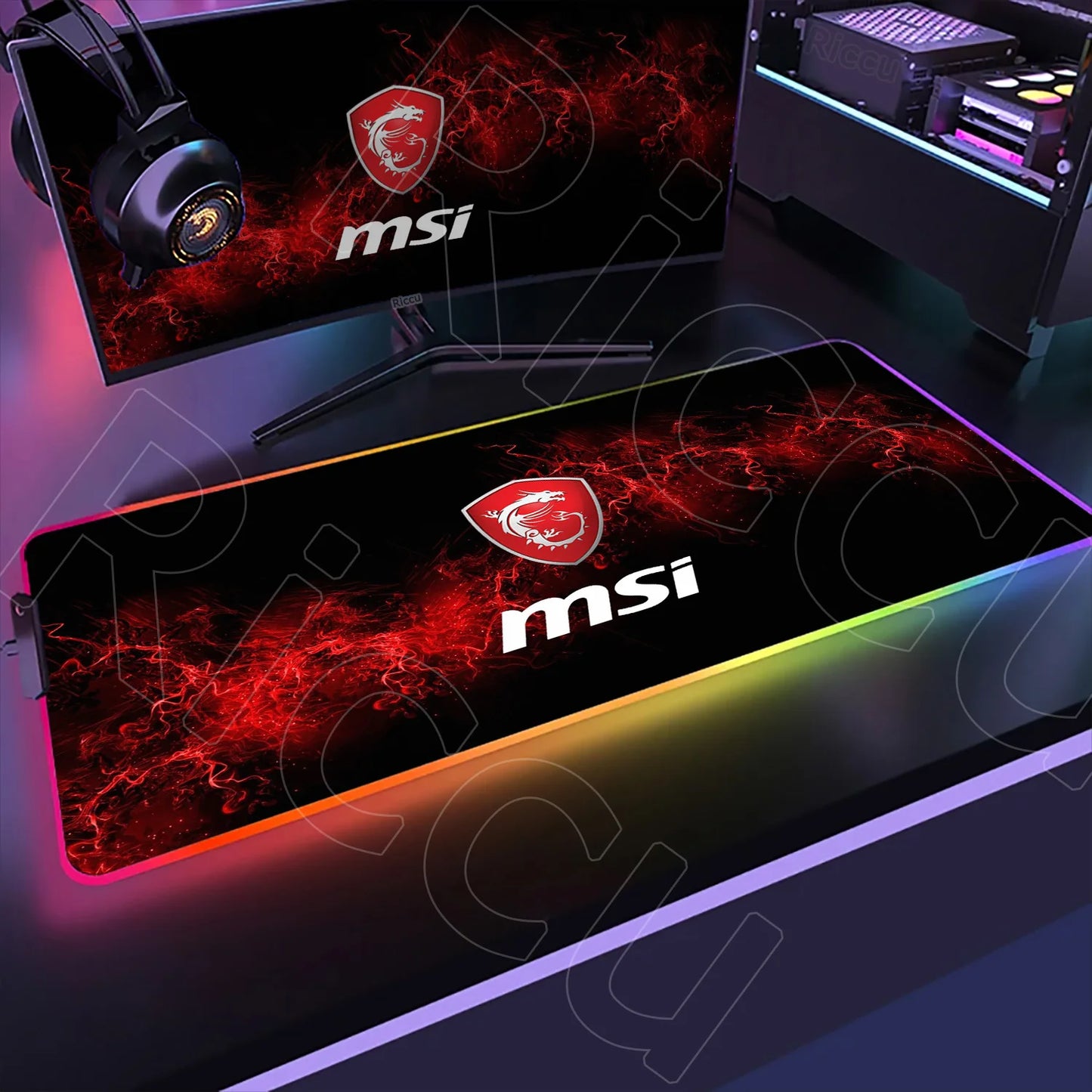 Tapis de Souris RGB MSI