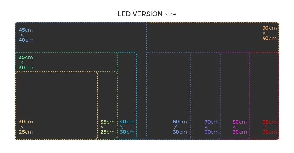 Tapis de Souris Lumineux