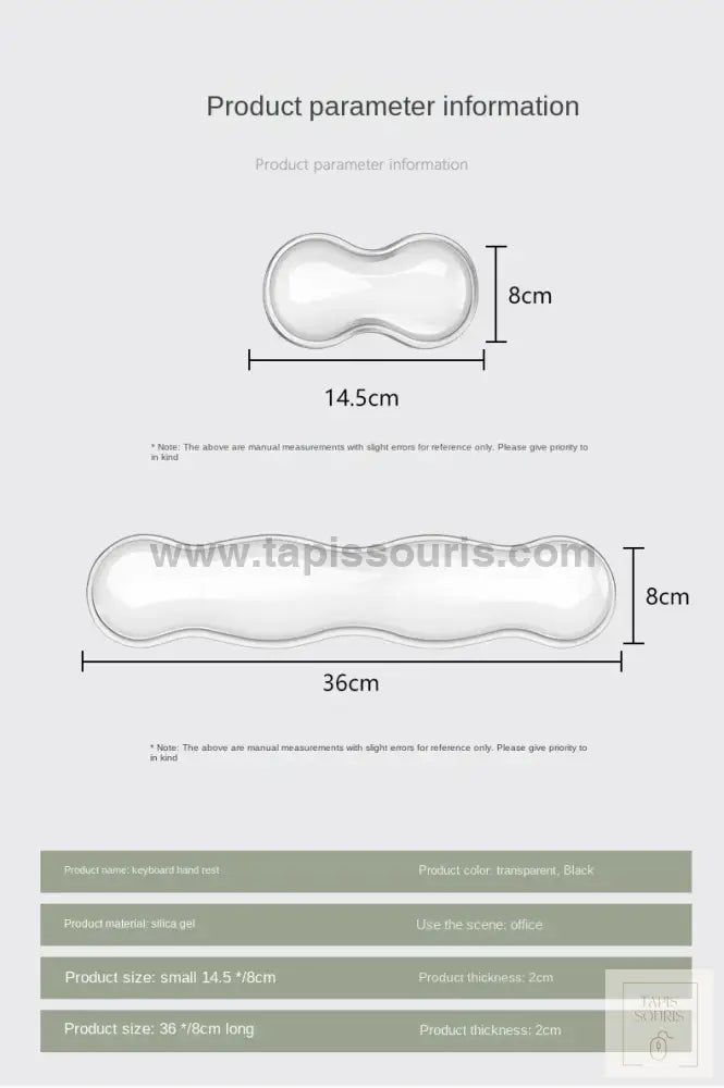 Clavier Repose Poignet