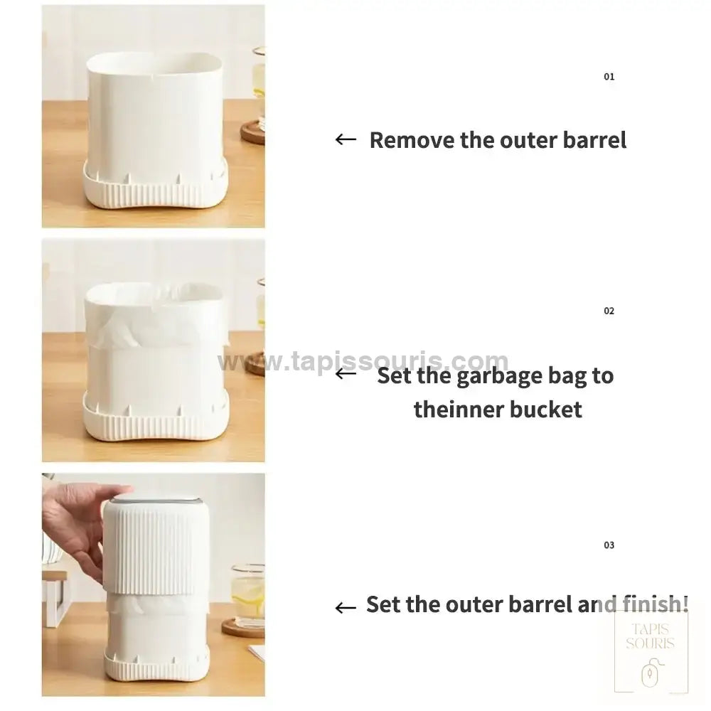 Mini Poubelle de Bureau