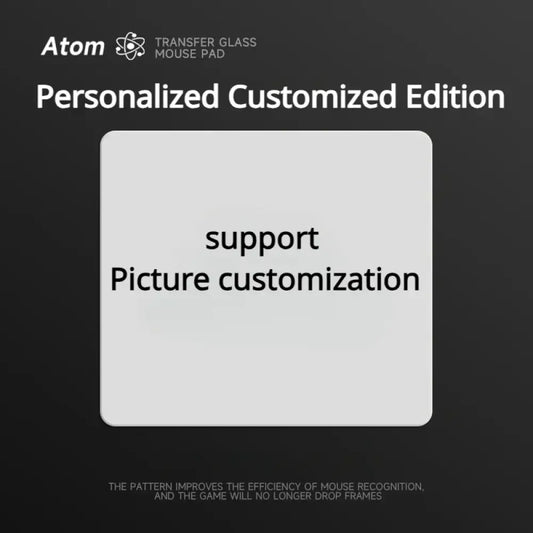 Tapis de Souris en Verre Personnalisable
