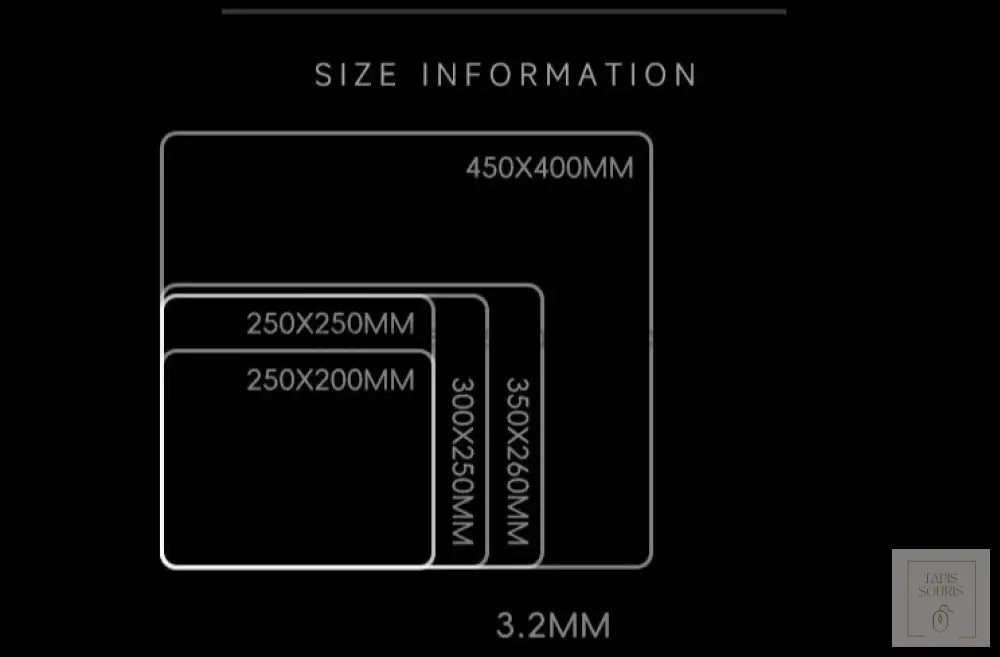 Tapis de Souris en Verre Personnalisable