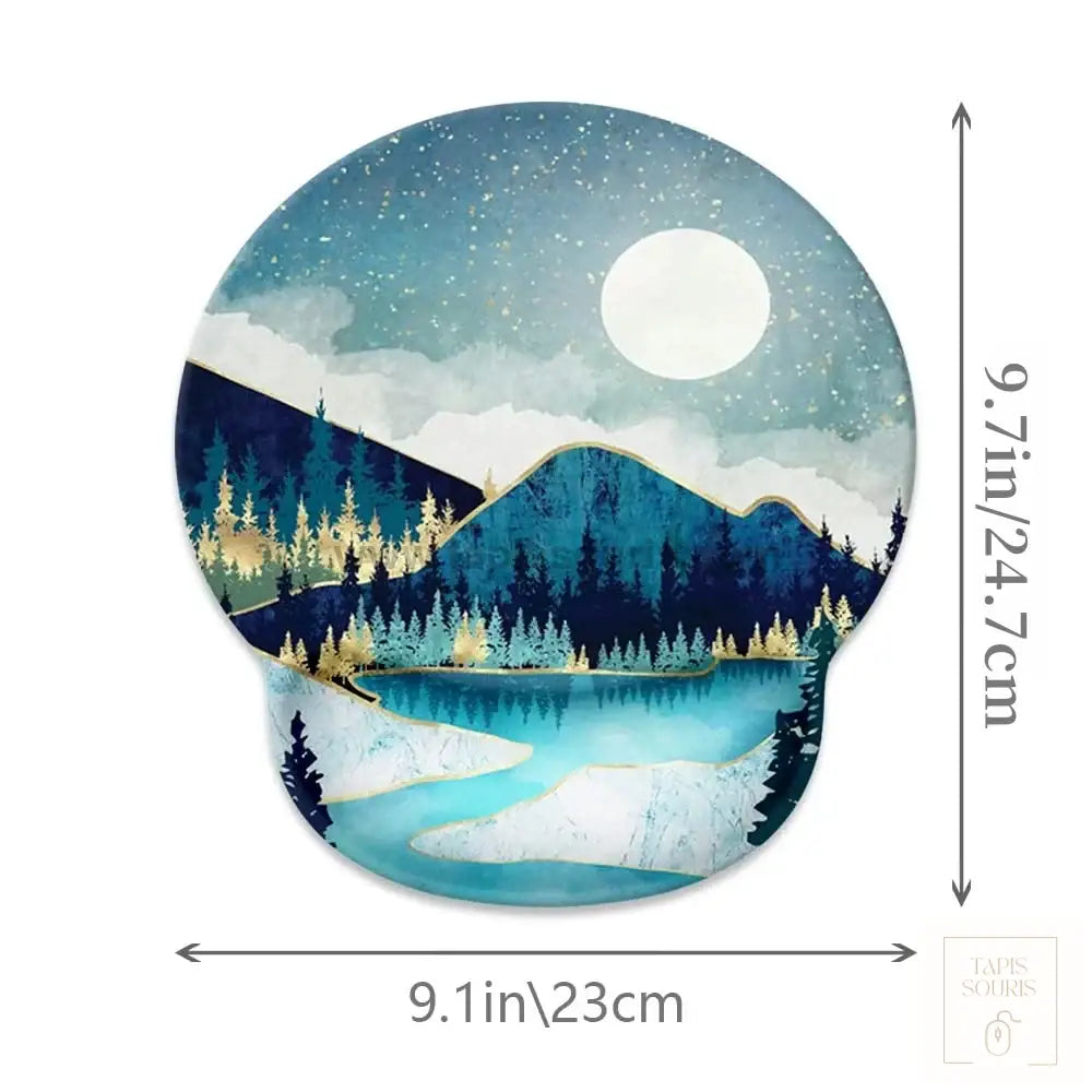 Tapis de Souris Ergonomique Personnalisé