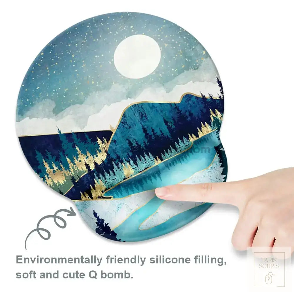 Tapis de Souris Ergonomique Personnalisé