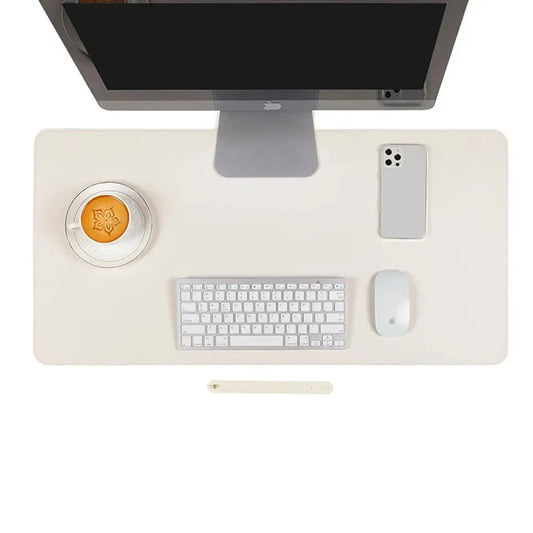 Tapis de Souris XXL Blanc Ivoire - Tapis Souris