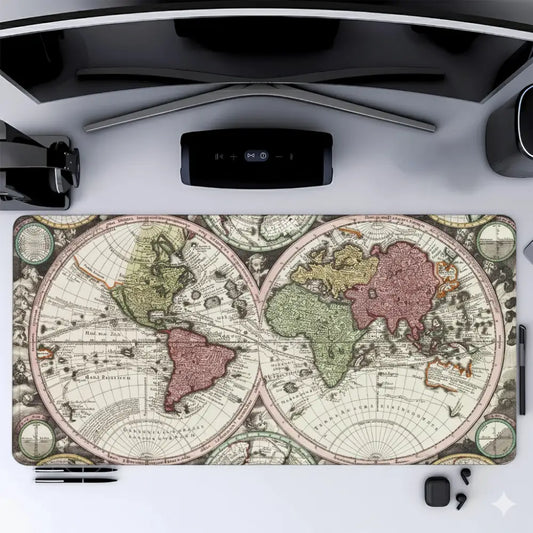 Tapis de Souris XXL Carte du Monde
