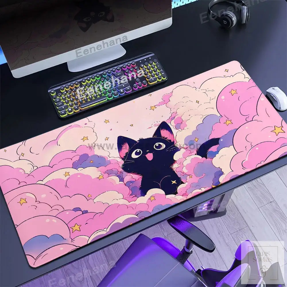 Tapis de Souris Gamer Chat