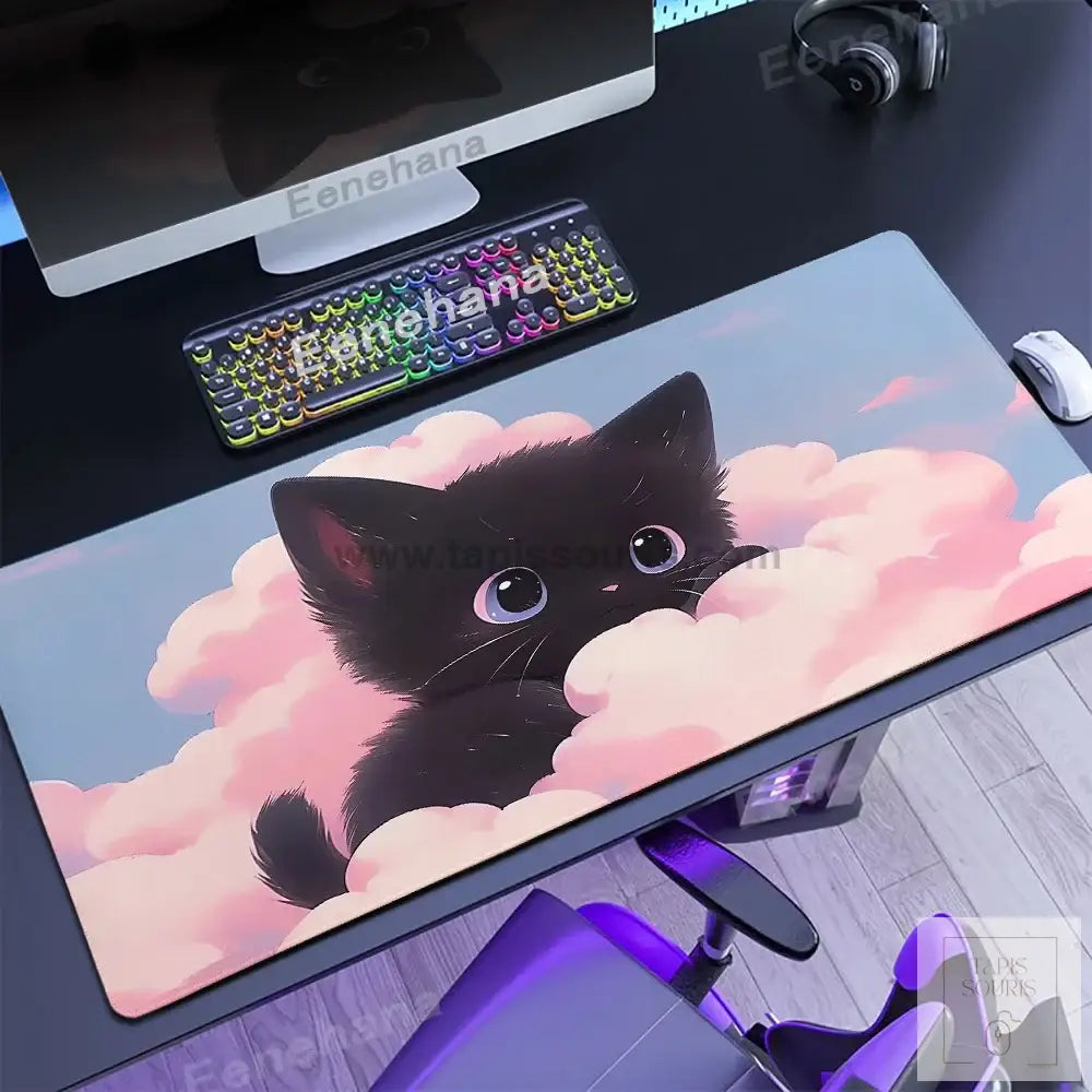 Tapis de Souris Gamer Chat