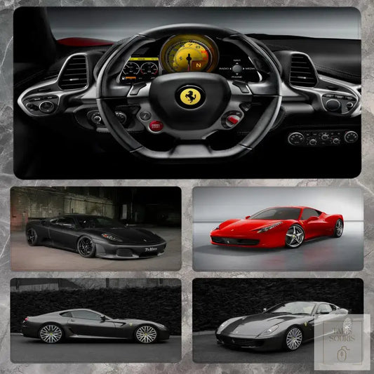 Tapis de Souris Gamer Ferrari