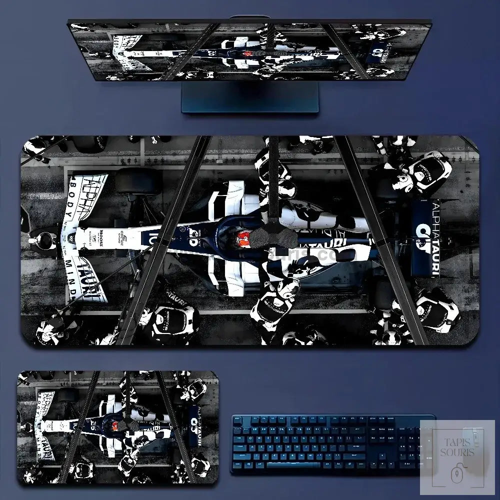 Tapis de Souris Gamer Formule 1 - 10 / 60x30cm x 2mm