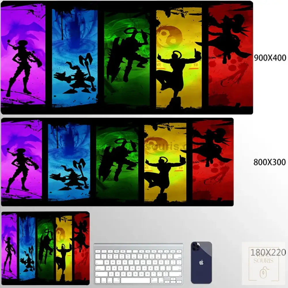 Tapis de Souris Gamer League of Legends