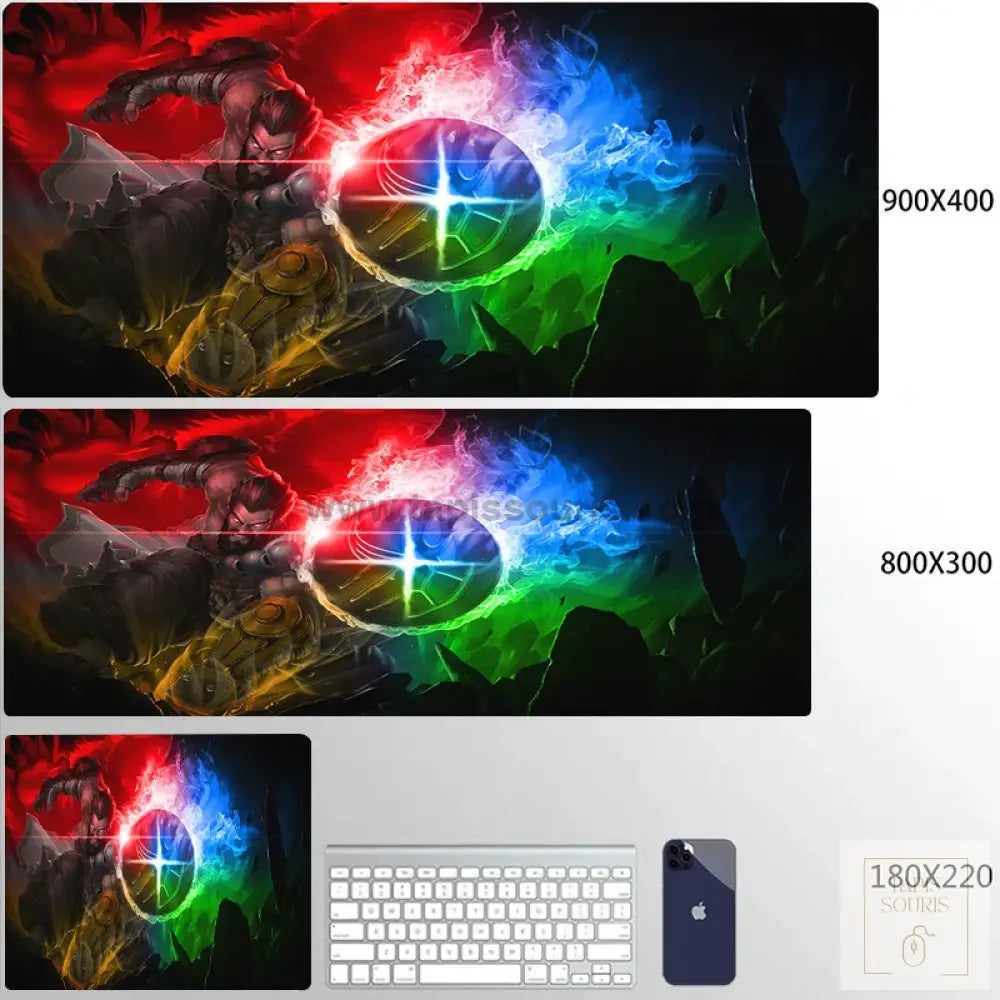 Tapis de Souris Gamer League of Legends