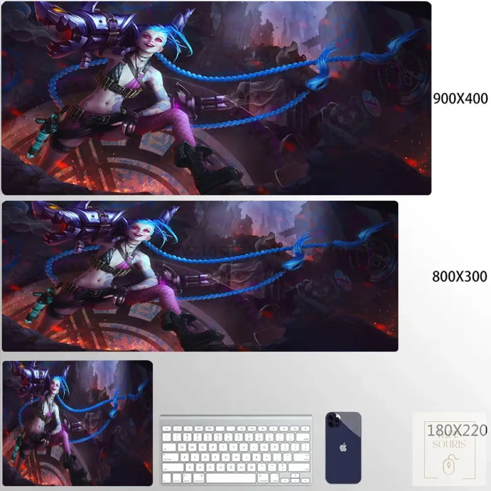 Tapis de Souris Gamer League of Legends