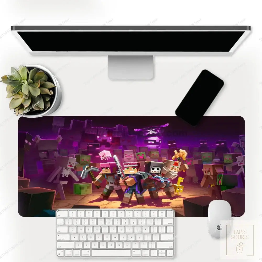 Tapis de Souris Gamer Minecraft
