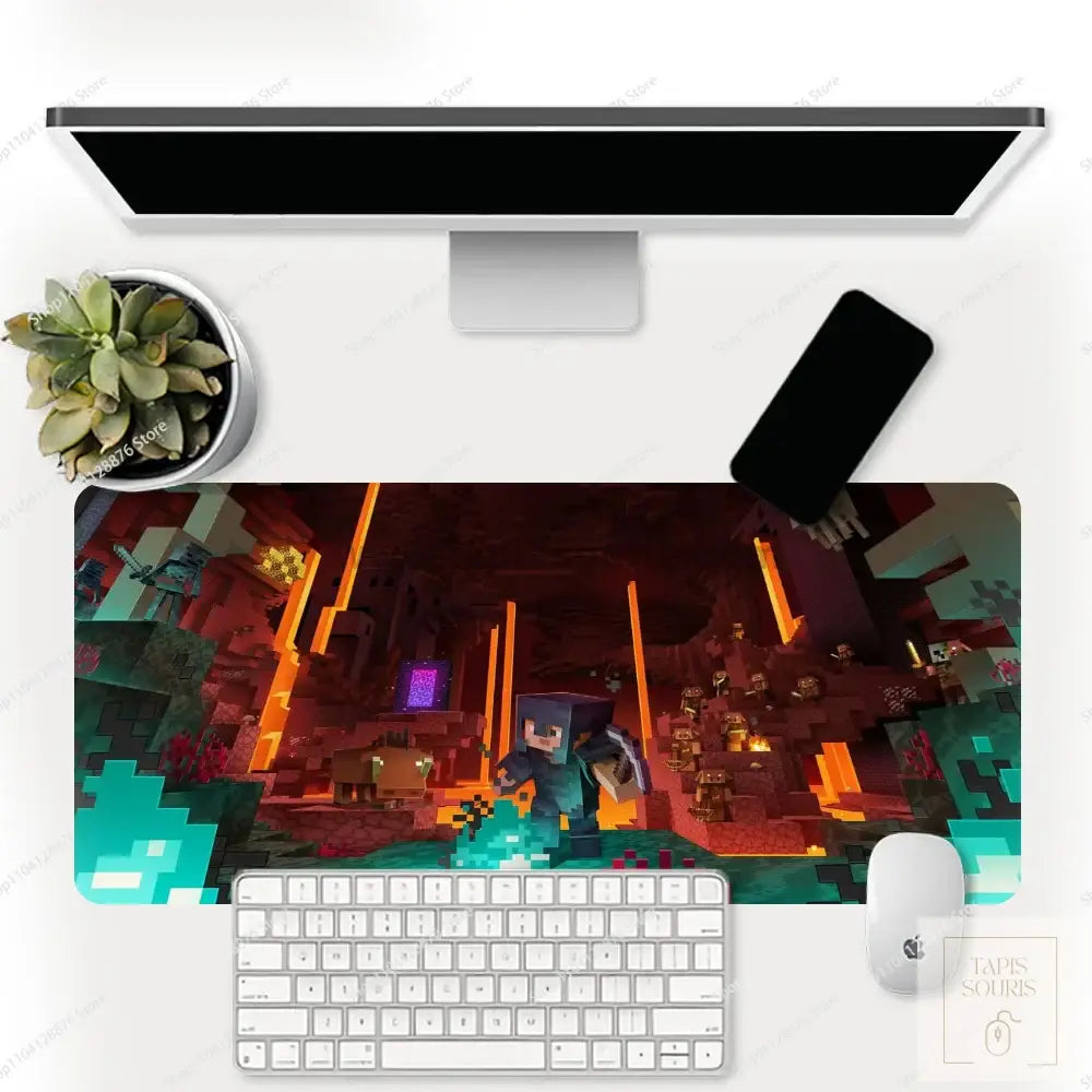 Tapis de Souris Gamer Minecraft