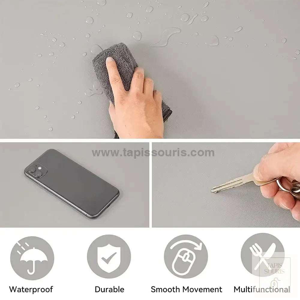 Tapis de Souris XXL Noir - Tapis Souris