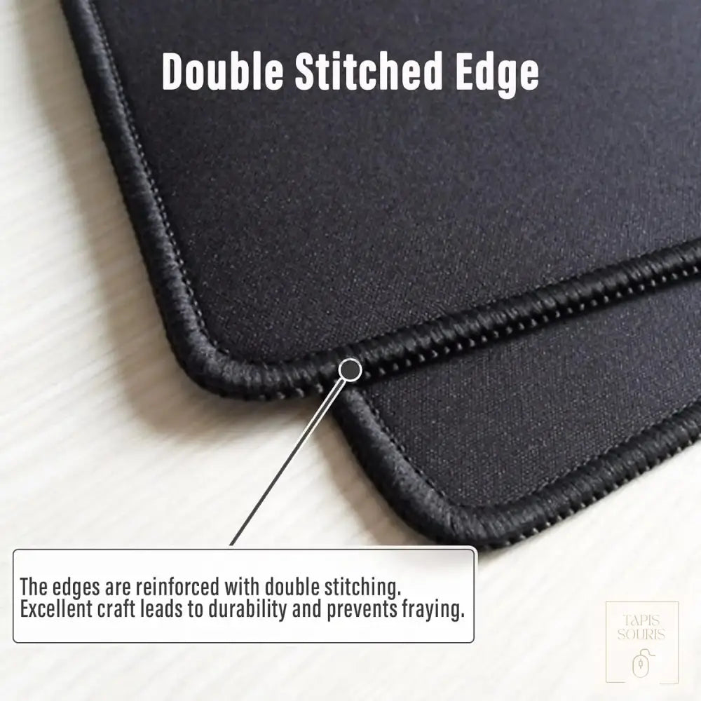 Tapis de Souris XXL Noir et Blanc - Tapis Souris