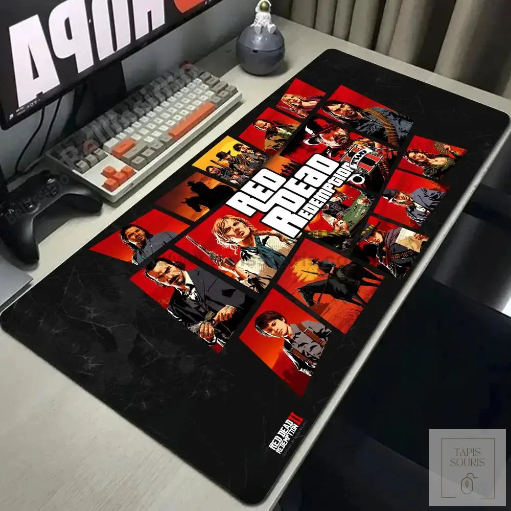 Tapis de Souris XXL Red Dead Redemption 2