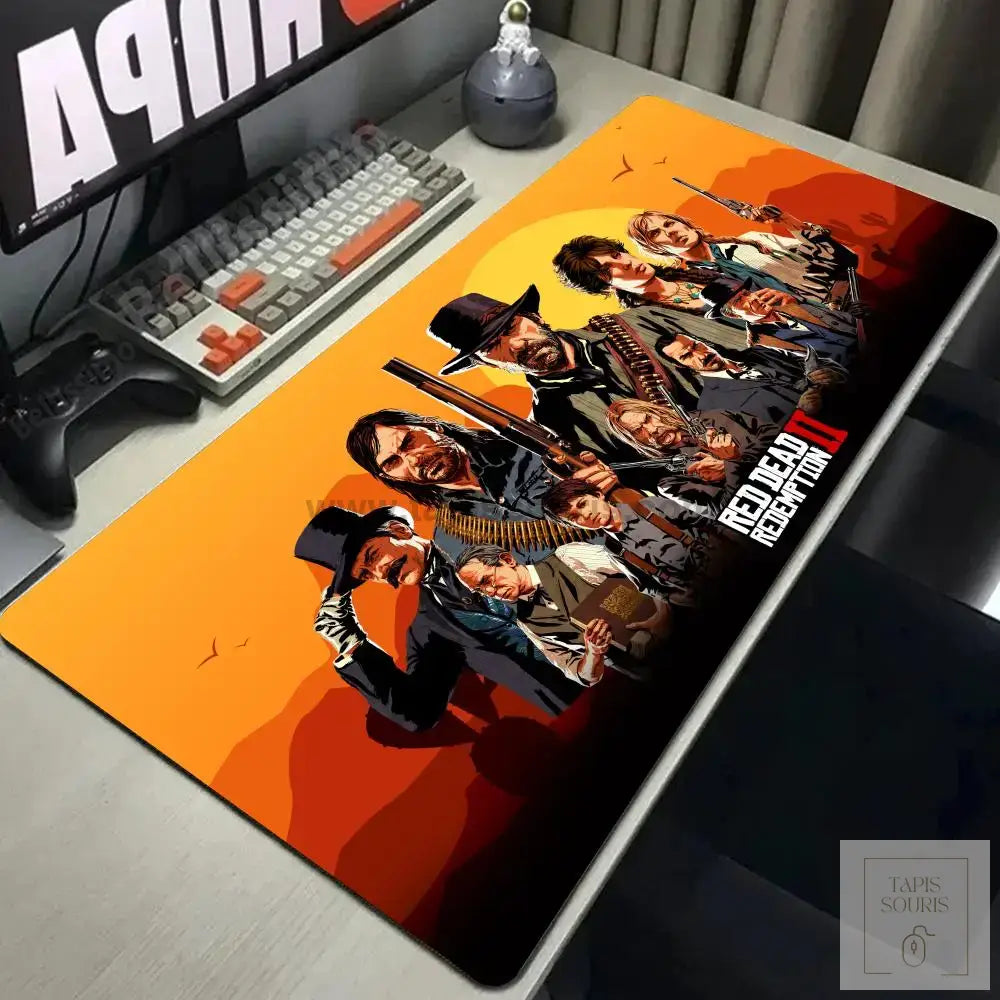 Tapis de Souris XXL Red Dead Redemption 2