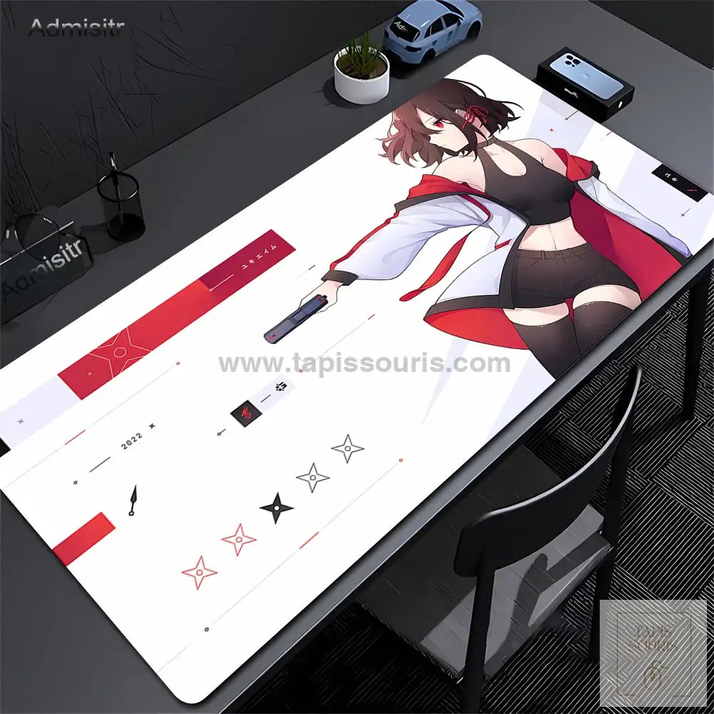 Tapis de Souris Gamer Waifu