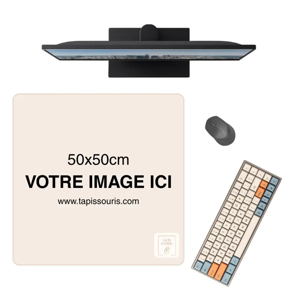 Tapis de Souris Personnalisé Carré