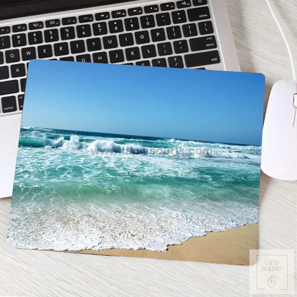 Tapis de Souris Plage - 2 / 29x25cm x 2mm