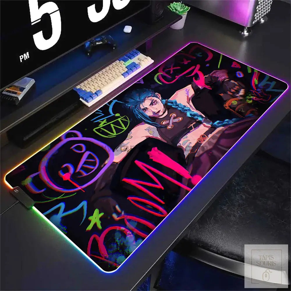 Tapis de Souris RGB Arcane - 14 / 35x25cm x 3mm - Petite taille