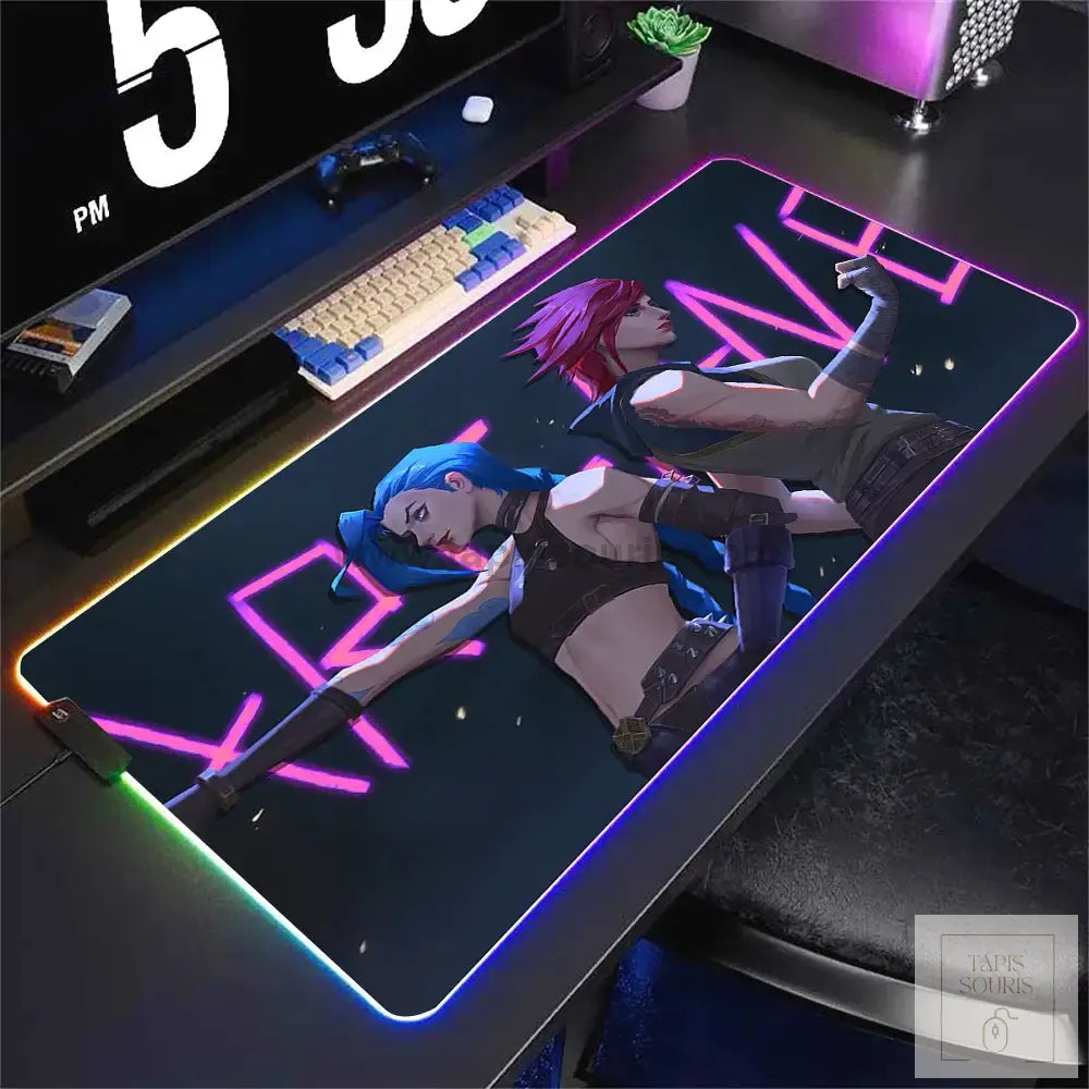 Tapis de Souris RGB Arcane - 23 / 35x25cm x 3mm - Petite taille