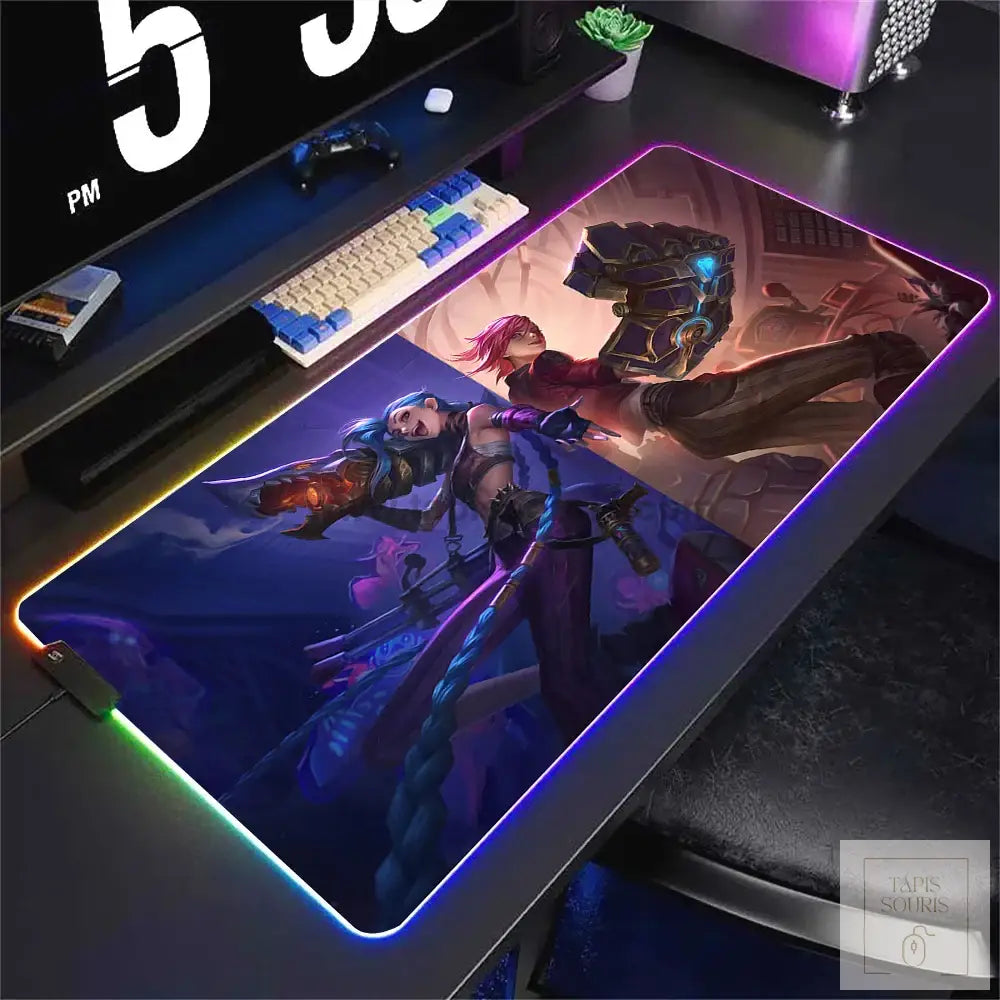 Tapis de Souris RGB Arcane - 25 / 35x25cm x 3mm - Petite taille