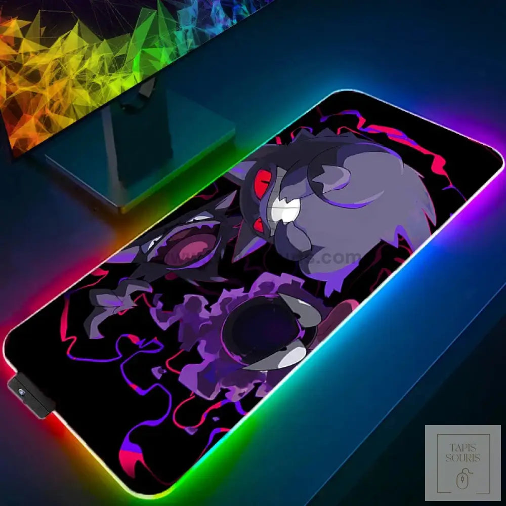 Tapis de Souris RGB Pokemon - 4 / 35x25cm x 3mm - Petite taille