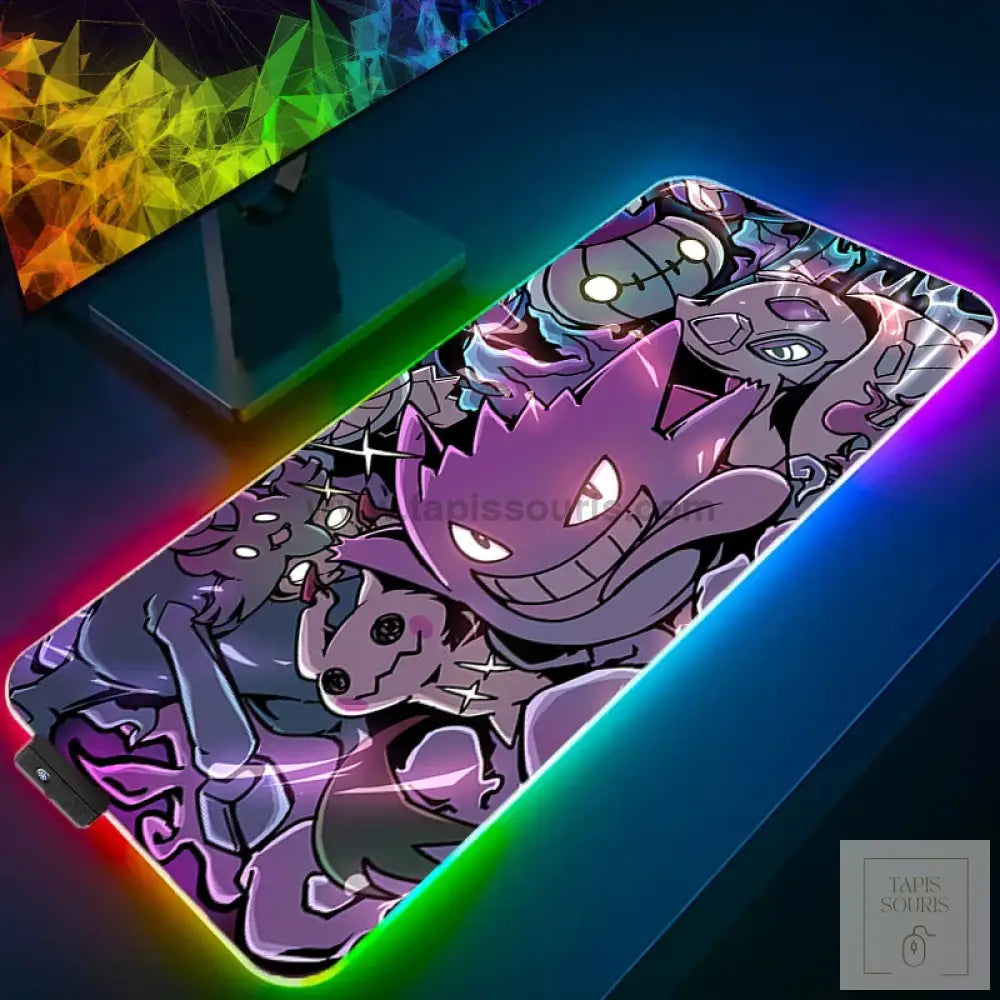 Tapis de Souris RGB Pokemon - 6 / 35x25cm x 3mm - Petite taille