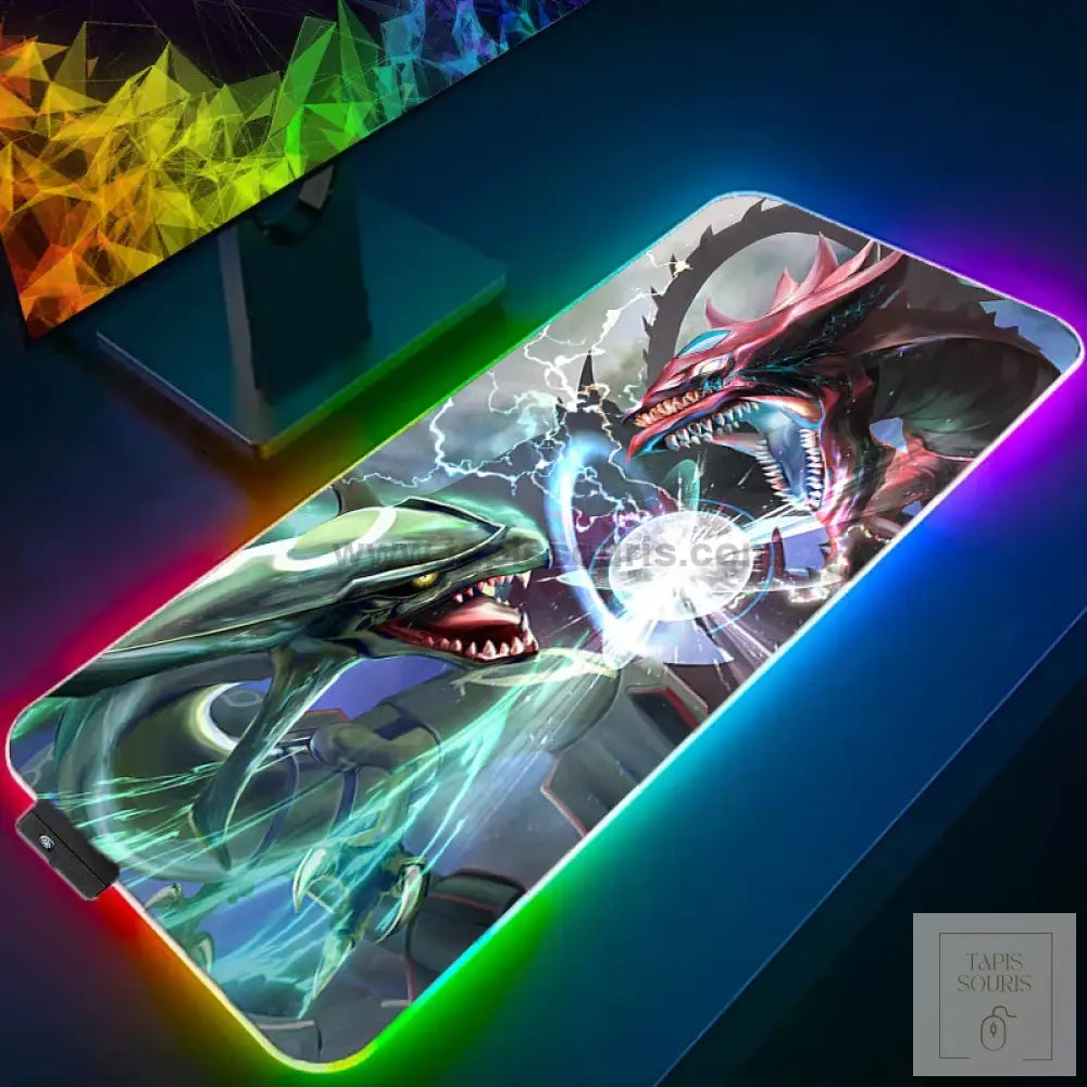 Tapis de Souris RGB Pokemon - 8 / 35x25cm x 3mm - Petite taille